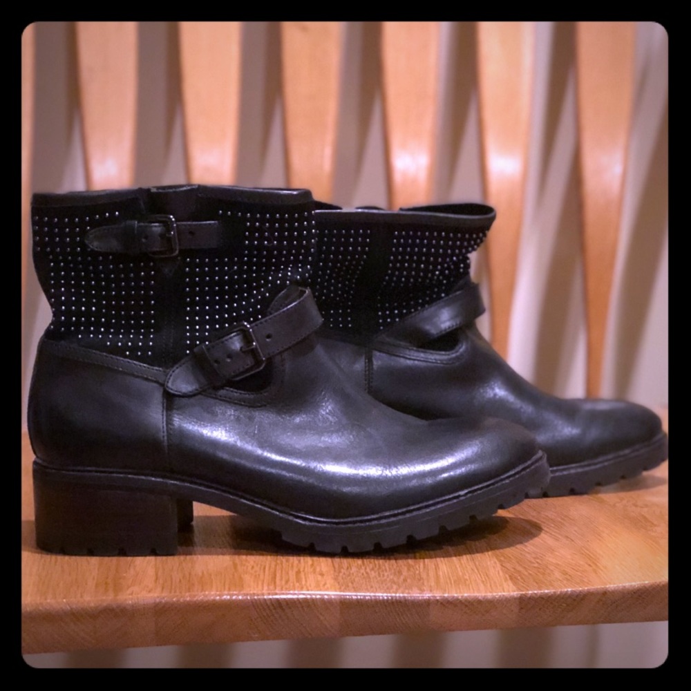 COPY - COACH Studded Leather Booties🤘🏼